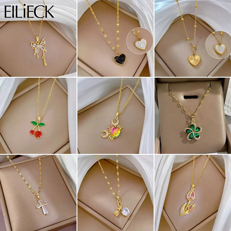 Eilieck Bling Cubic Zirconia Pendant — Swuffy