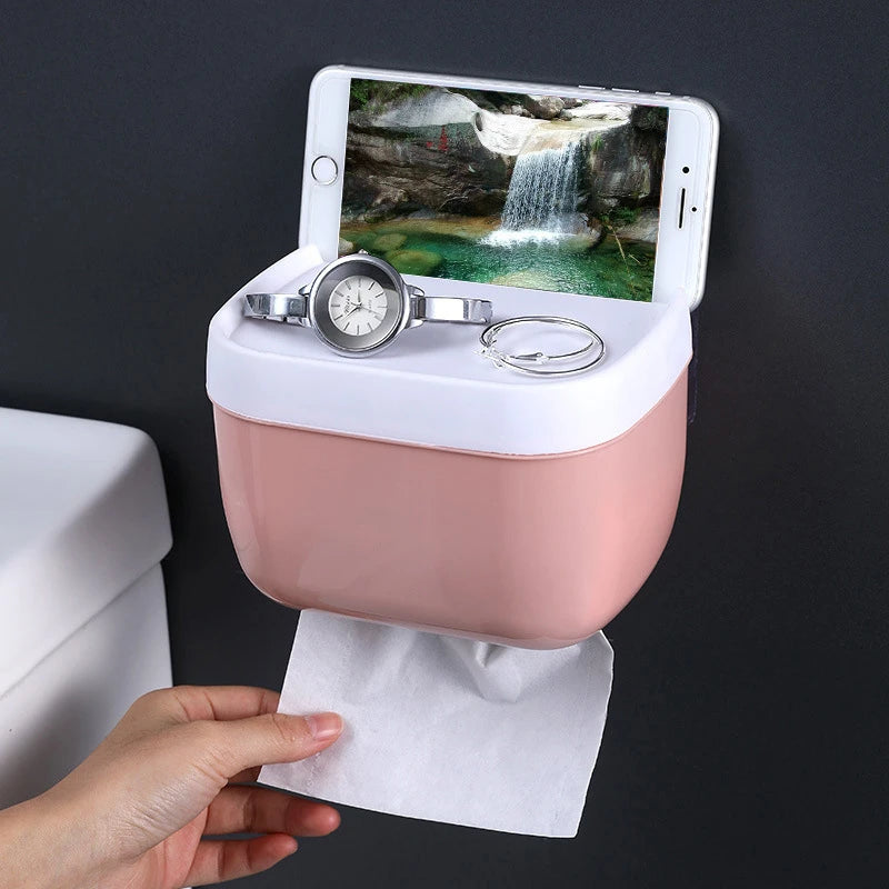 Waterproof Wall Mount Toilet Paper — Swuffy