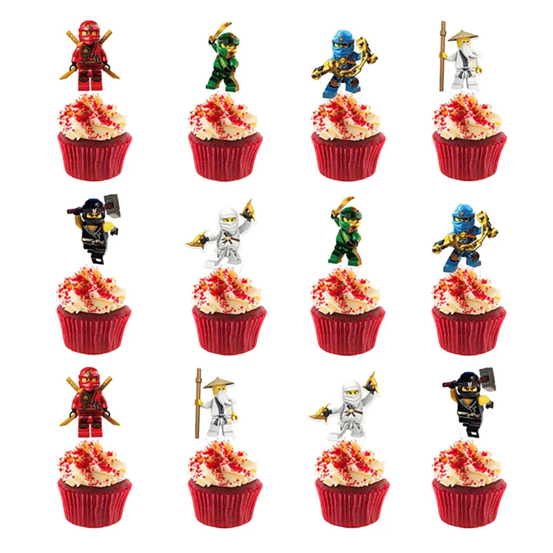 Ninjag Cupcake Topper Cake Picks — Swuffy