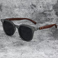 Trendy Retro Wood Grain Sunglasses — Swuffy