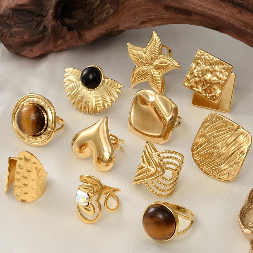 Real Gold Plated Ring Metal — Swuffy
