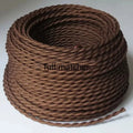 Vintage Twisted Electrical Wire Brown — Swuffy