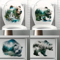Powerful Grizzly Bear Self Adhesive — Swuffy
