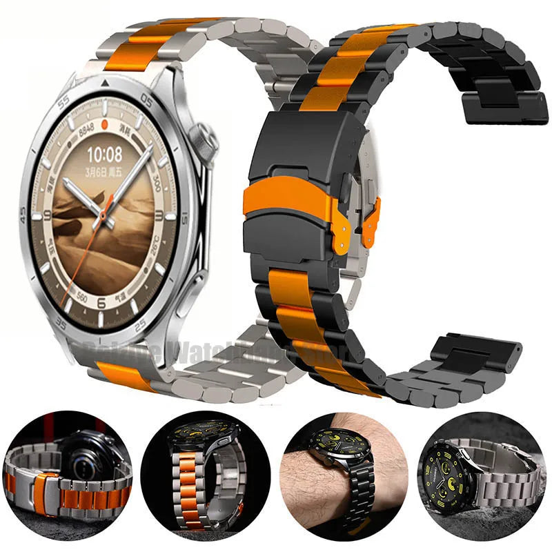 Stainless Steel Band Oppo Watch — Swuffy