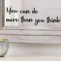 Inspirational Encouraging Quotes Pvc Mirror — Swuffy