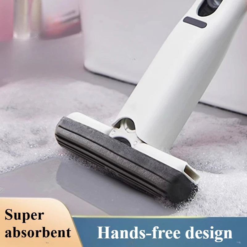 Handheld Mop Folding Powerful Squeeze — Swuffy