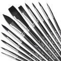Paint Brushes Synthetic Nylon Tips — Swuffy