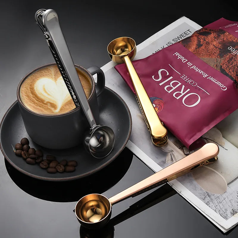 2-in-1 Coffee Scoop & Bag Clip — Swuffy