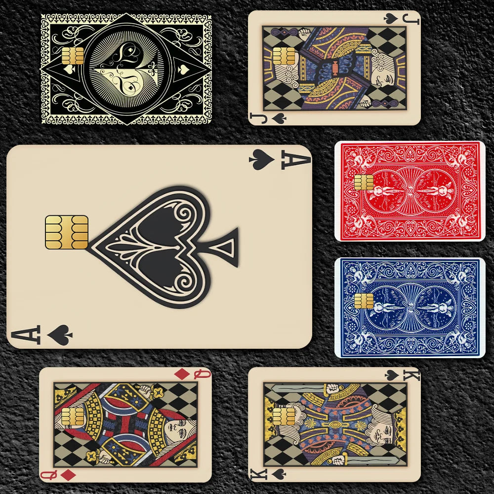 Cards Spade Hearts Film Skin — Swuffy