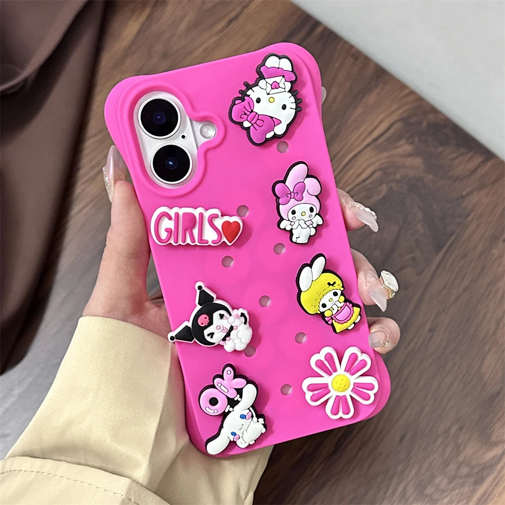 Crocs Charms Holes Silicone Soft — Swuffy