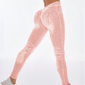 Back Jean Leggings Gym Yoga — Swuffy
