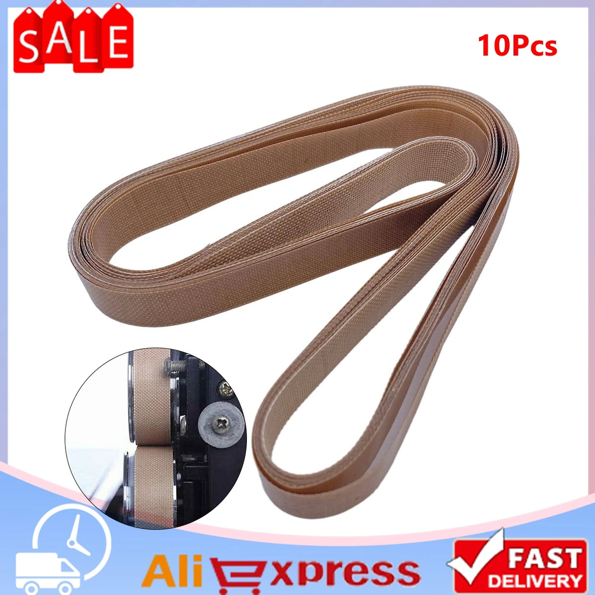 Ptfe Belt Fr Continuous Sealer — Swuffy