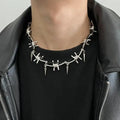 Gothic Barbed Wire Rivet Leather — Swuffy