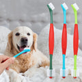 Pet Dogs Cat Toothbrush Double — Swuffy