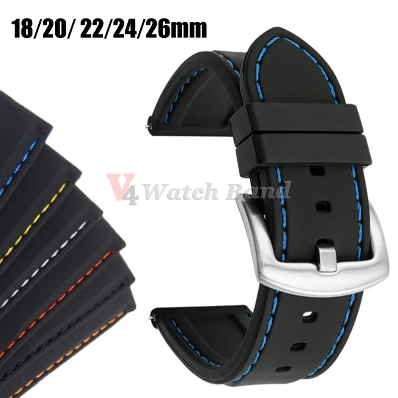 Sport Watch Band Silicone Strap — Swuffy