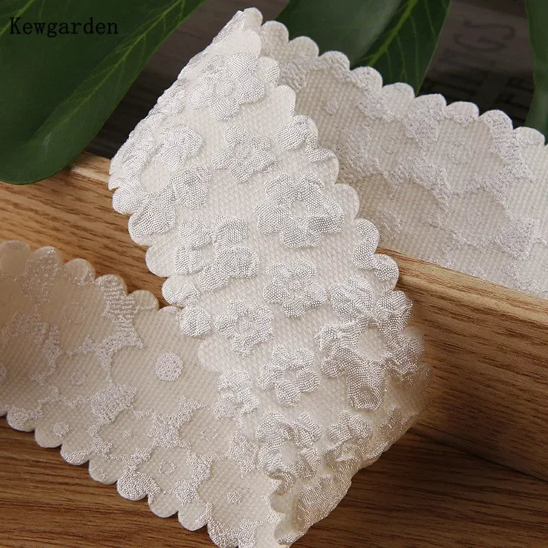 Kewgarden Wavy Edge Flower Ribbon — Swuffy