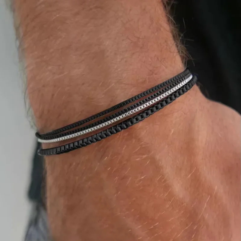 Men's Stainless Chain Bracelets — Swuffy