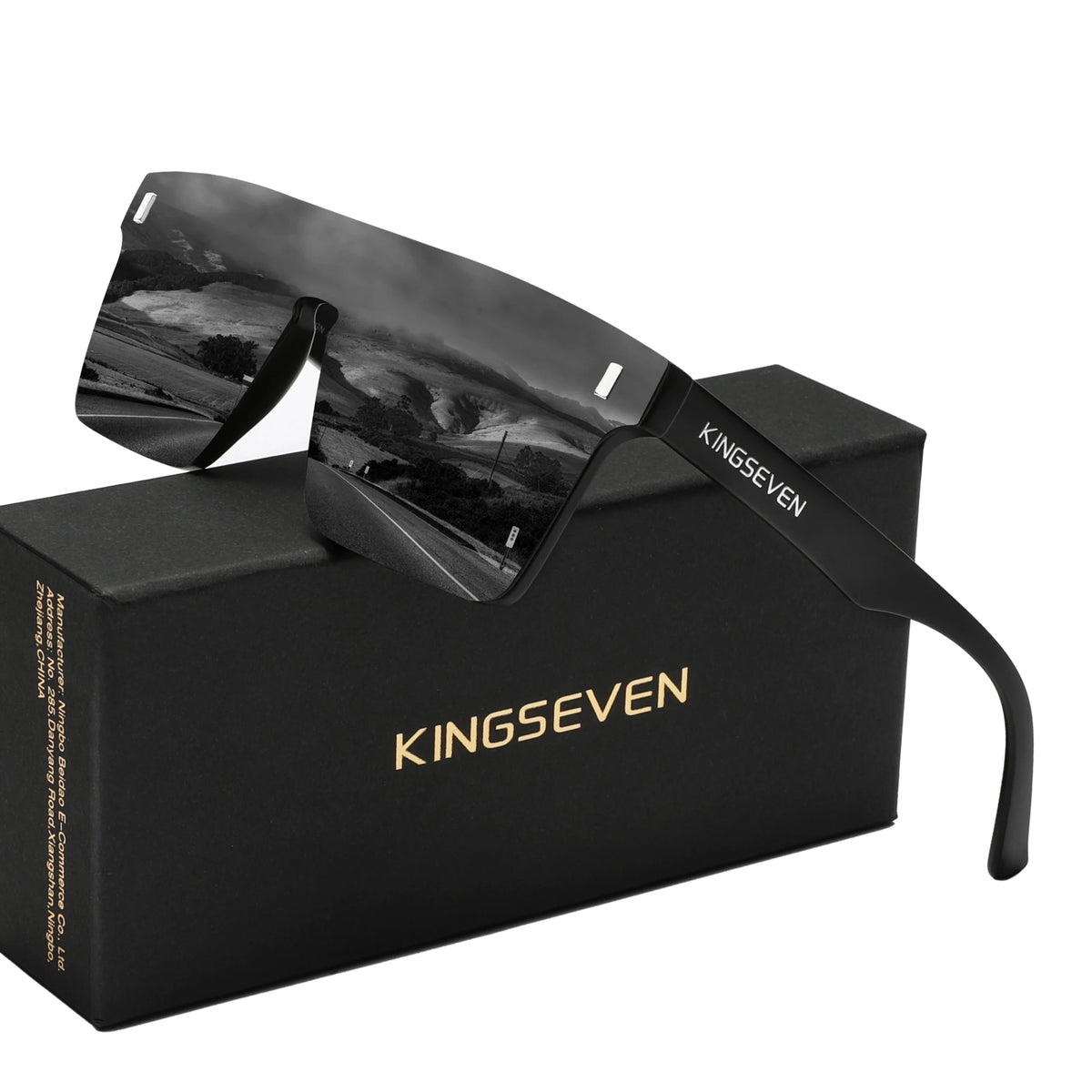 Kingseven Design Glasses Rimless Sunglasses — Swuffy