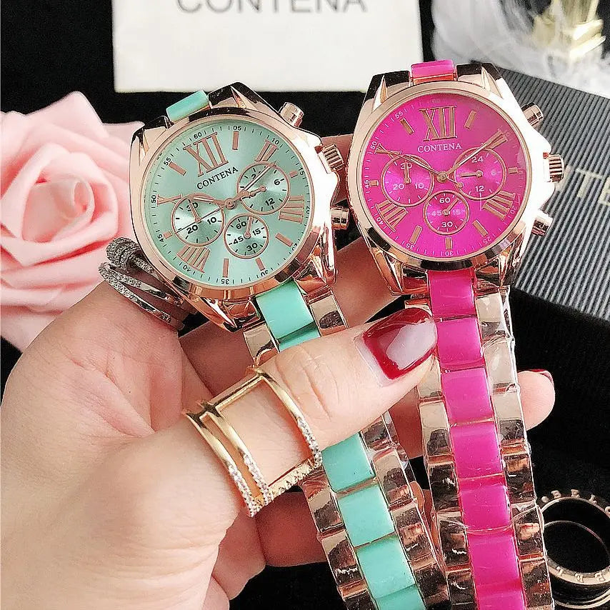 Contena Top Brand Watches Steel — Swuffy