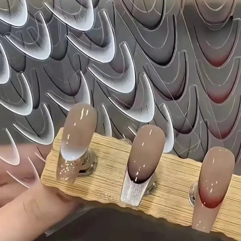 Embossed Nail Art Decals Gradient — Swuffy