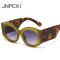 Jnpcxi Oversized Oval Sunglasses Retro — Swuffy