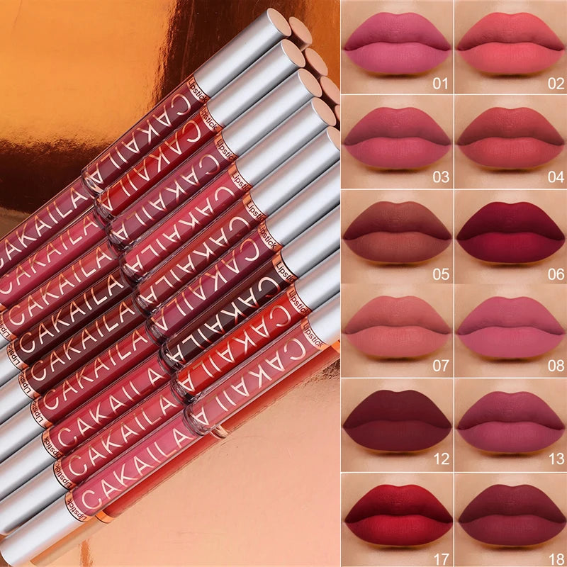 Dark Red Matte Lip Gloss — Swuffy
