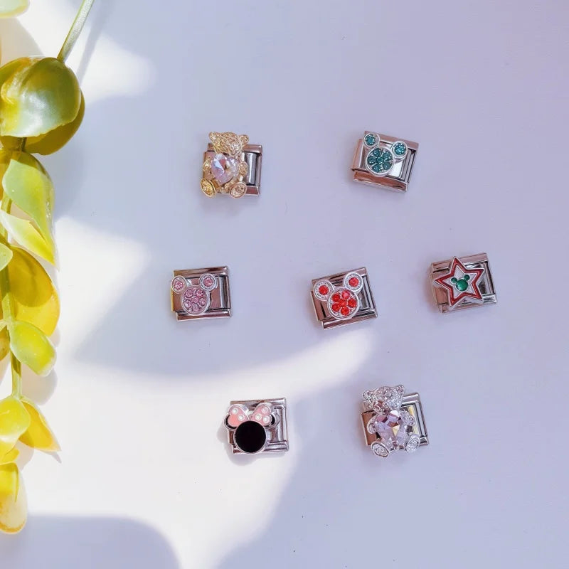 Shiny Cat Bear Italian Charm — Swuffy