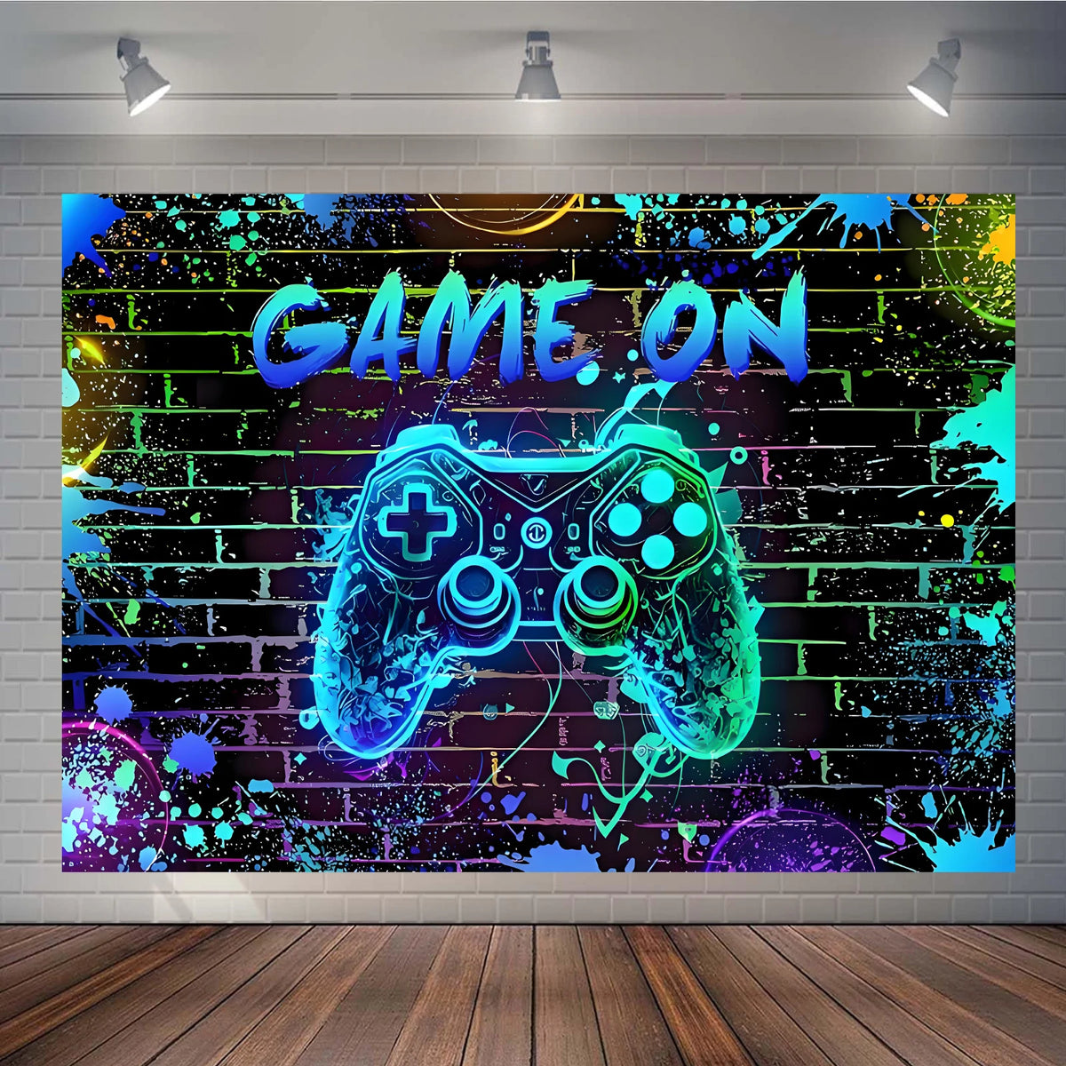 Game On Backdrop Video Game — Swuffy