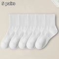 Brand Cotton White Socks Soft — Swuffy