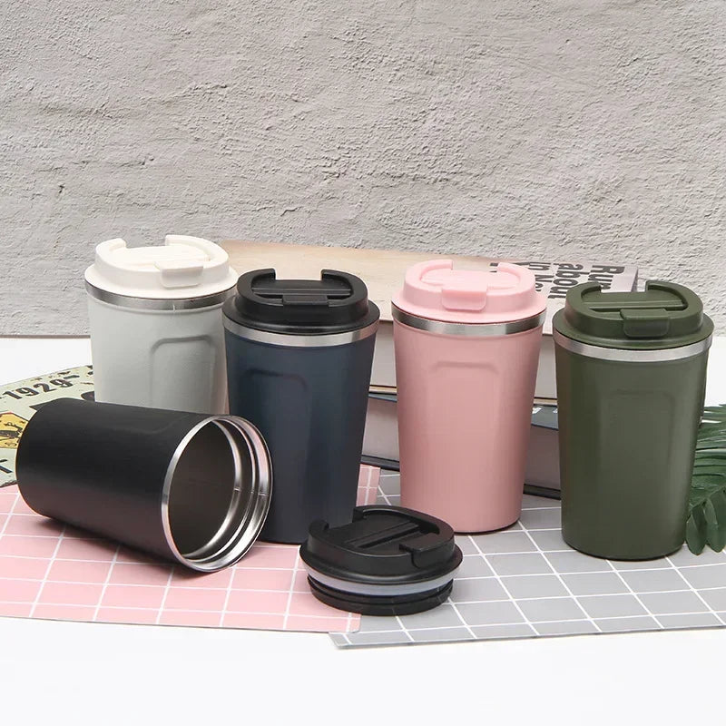 Travel Stainless Steel Coffee Cup — Swuffy