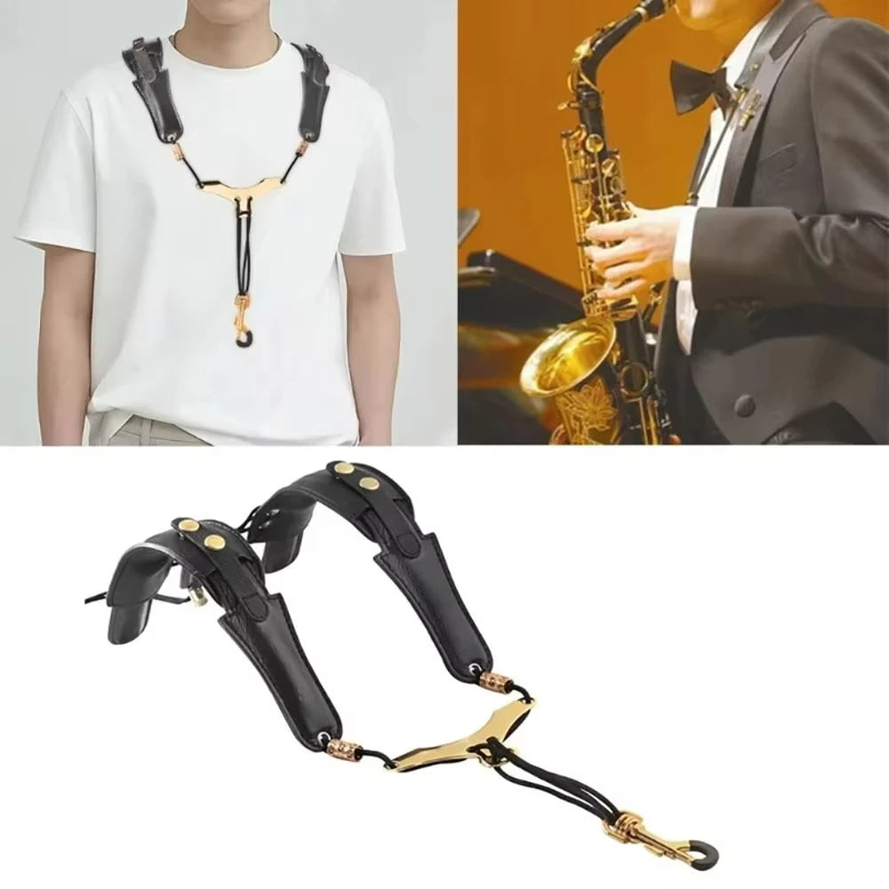 PU Leather Saxophone Shoulder Strap — Swuffy