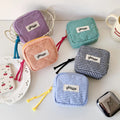 Chic Plaid Lipstick Pouch Compartment — Swuffy