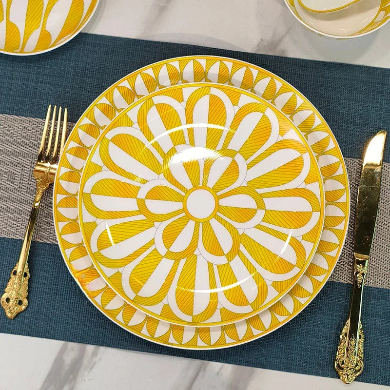 Bone China Tableware Set — Swuffy