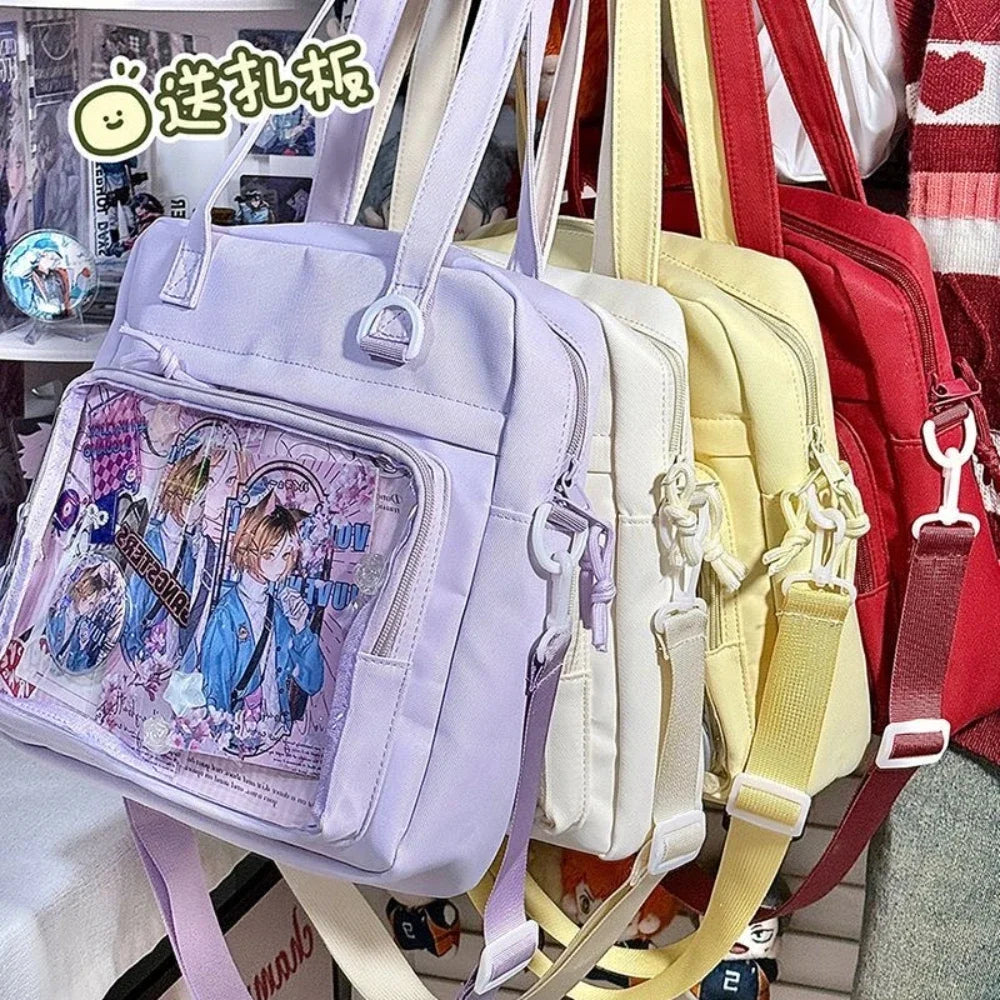 Kawaii Ulzzang Itabag Girls Simple — Swuffy