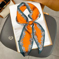 Long Silk Scarf Female Floarl — Swuffy