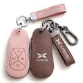 Leather Car Key Cover Case — Swuffy