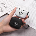 Cool Black White Stylish Airpod — Swuffy