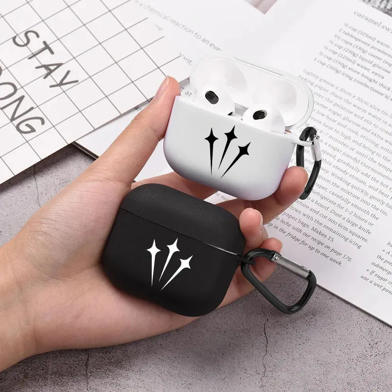 Cool Black White Stylish Airpod — Swuffy