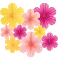 Easter Themed Hanging Paper Flowers — Swuffy