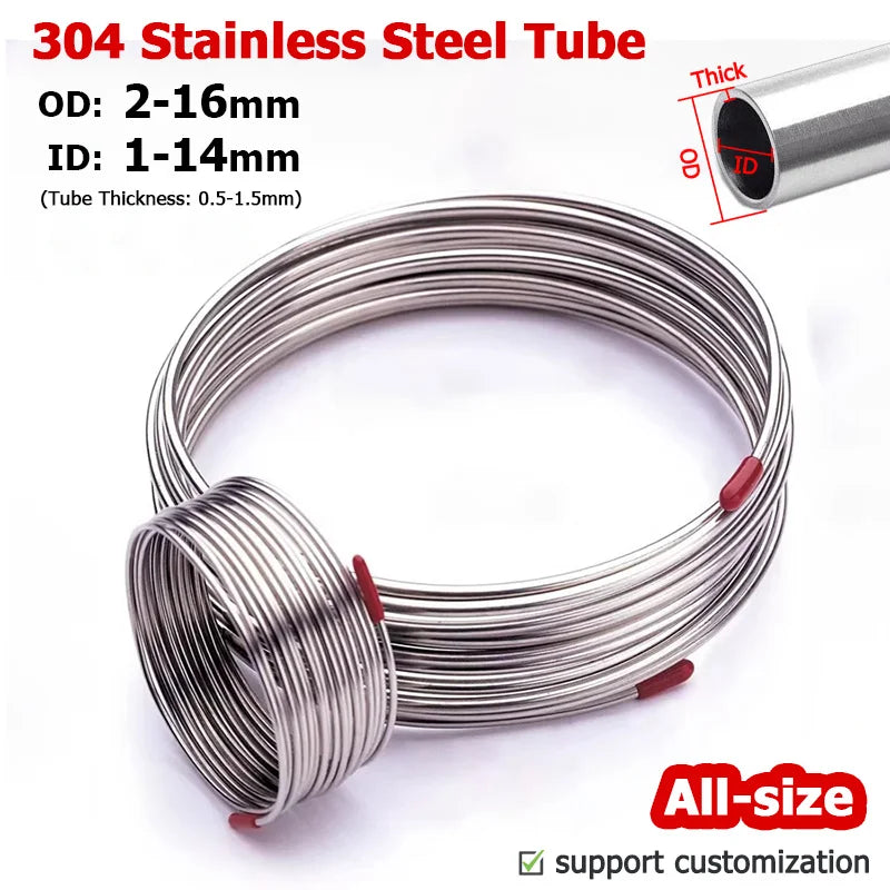 Soft Coil Stainless Steel Tube — Swuffy