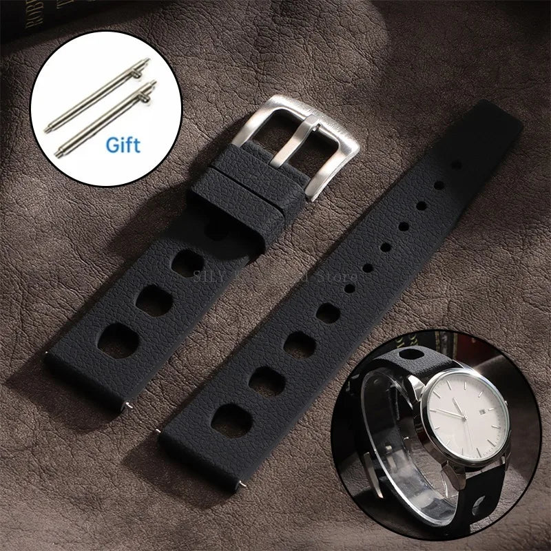 Design Silicone Tropical Watch Band — Swuffy