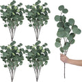 Silk Eucalyptus Branches Artificial Green — Swuffy