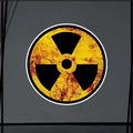 Nuclear Radiation Car Sticker Waterproof — Swuffy
