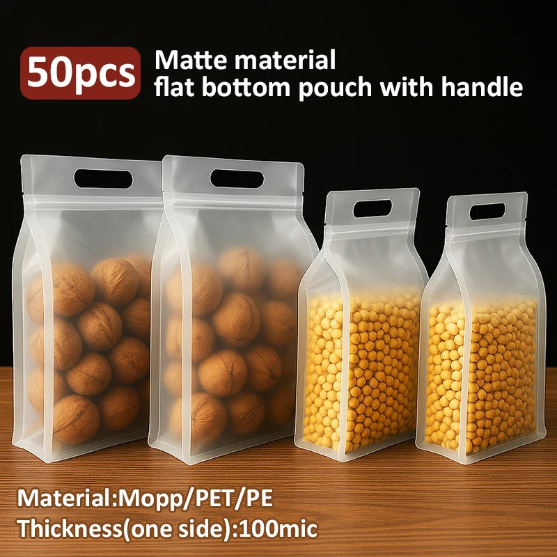 Reusable Matte Flat Bottom Pouch — Swuffy