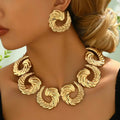 Spiral Necklace Pendant Chain Girls — Swuffy
