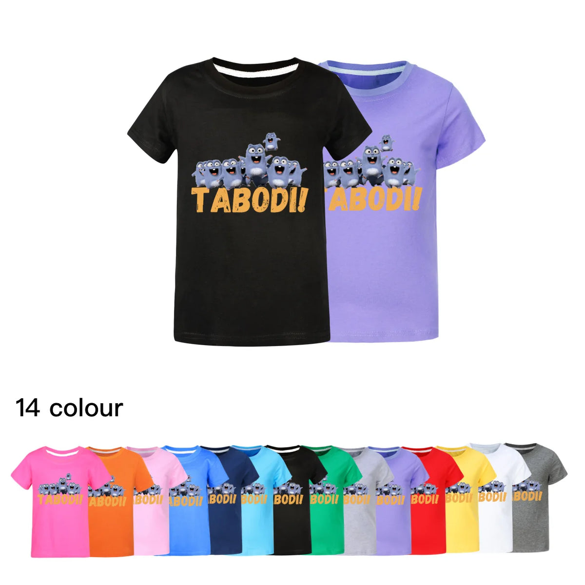 Grizzy Lemming Shirt Kids Summer — Swuffy