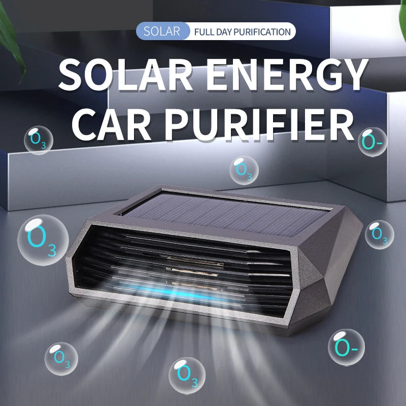 Solar Car Air Purifier Freshener — Swuffy