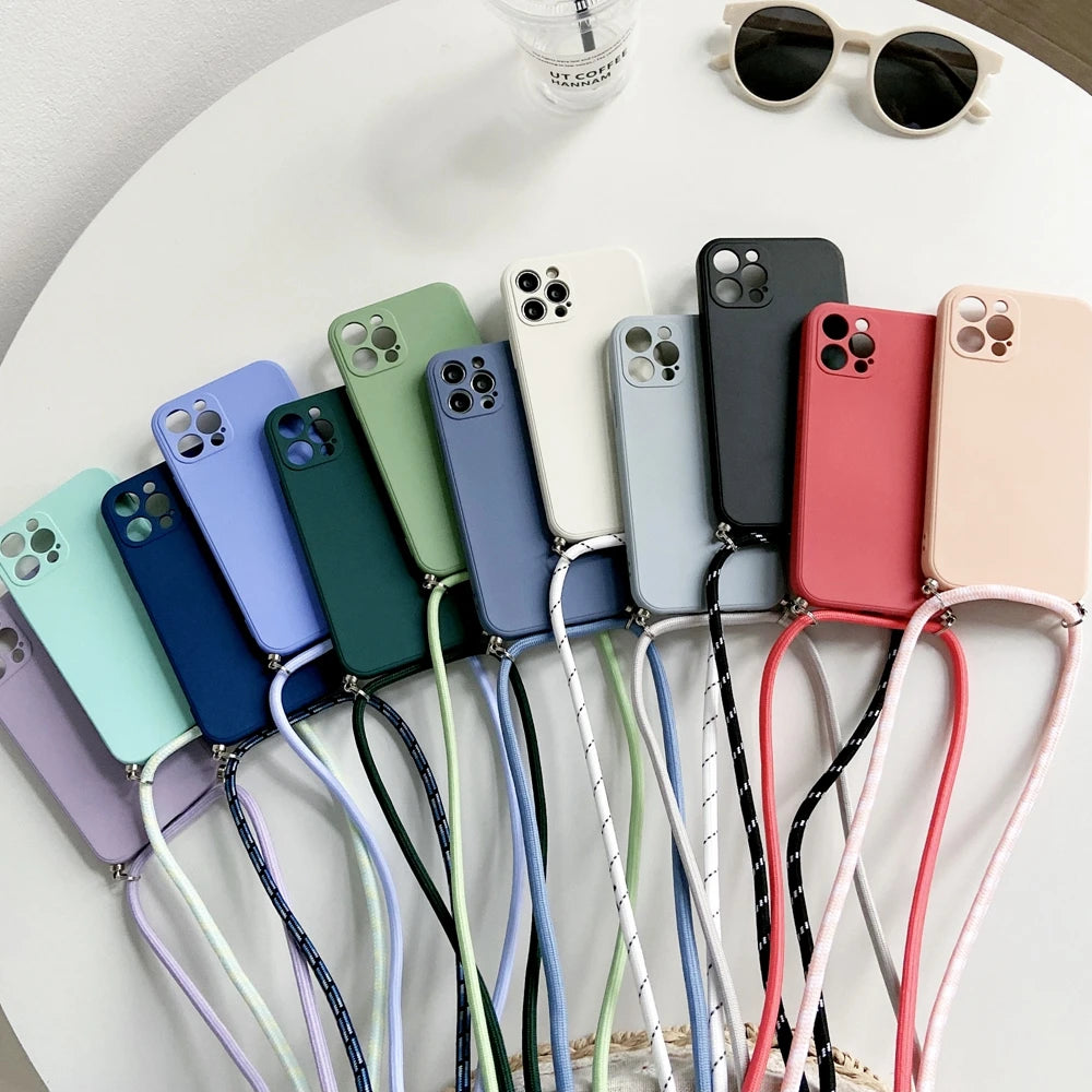 Crossbody Lanyard Phone Case Huawei — Swuffy