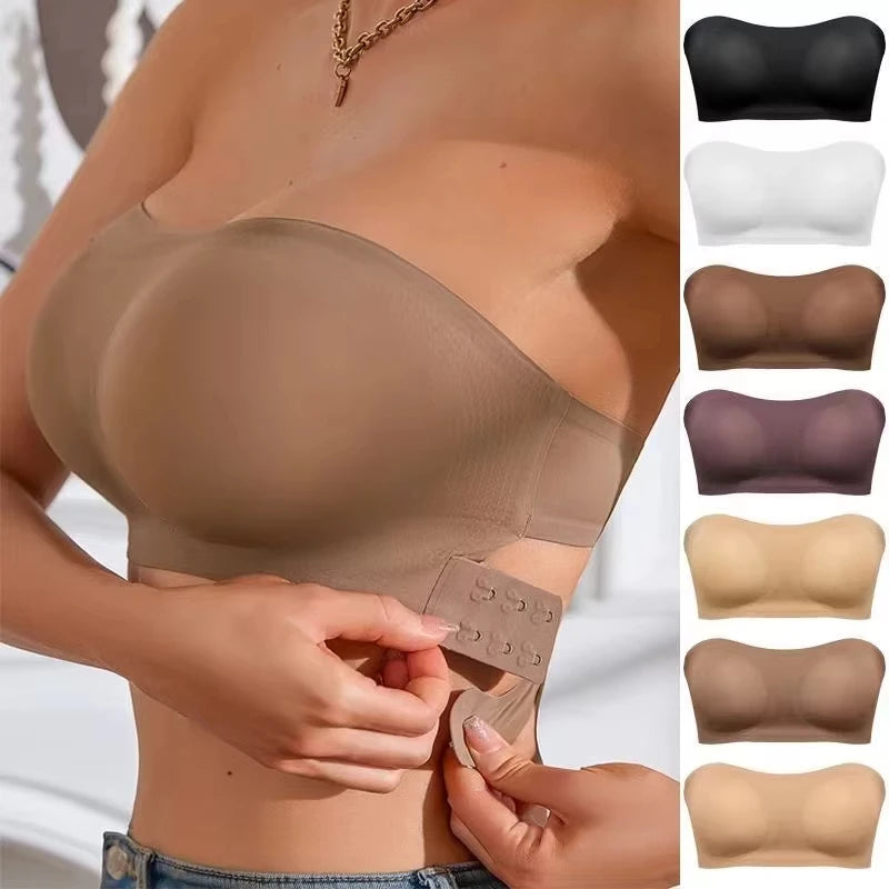Strapless Bra Sexy Hollow Backless — Swuffy