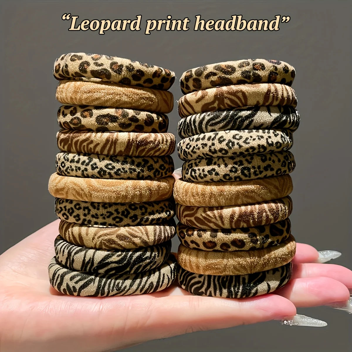 Random Fashionable Leopard Print Hair — Swuffy